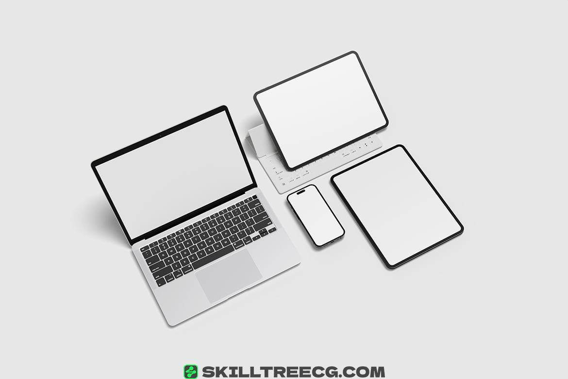 图片[2]-Multi Devices Mockup with Clean Background（142957）-技能树